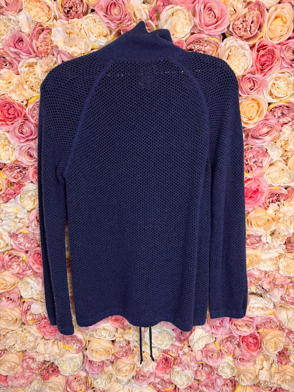 Akris Cashmere Cotton Cardigan Blue