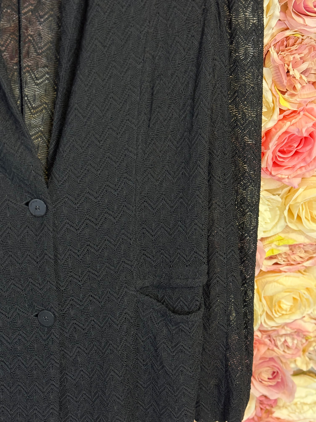 Missoni thin Jacket Black Sz. 40 DE