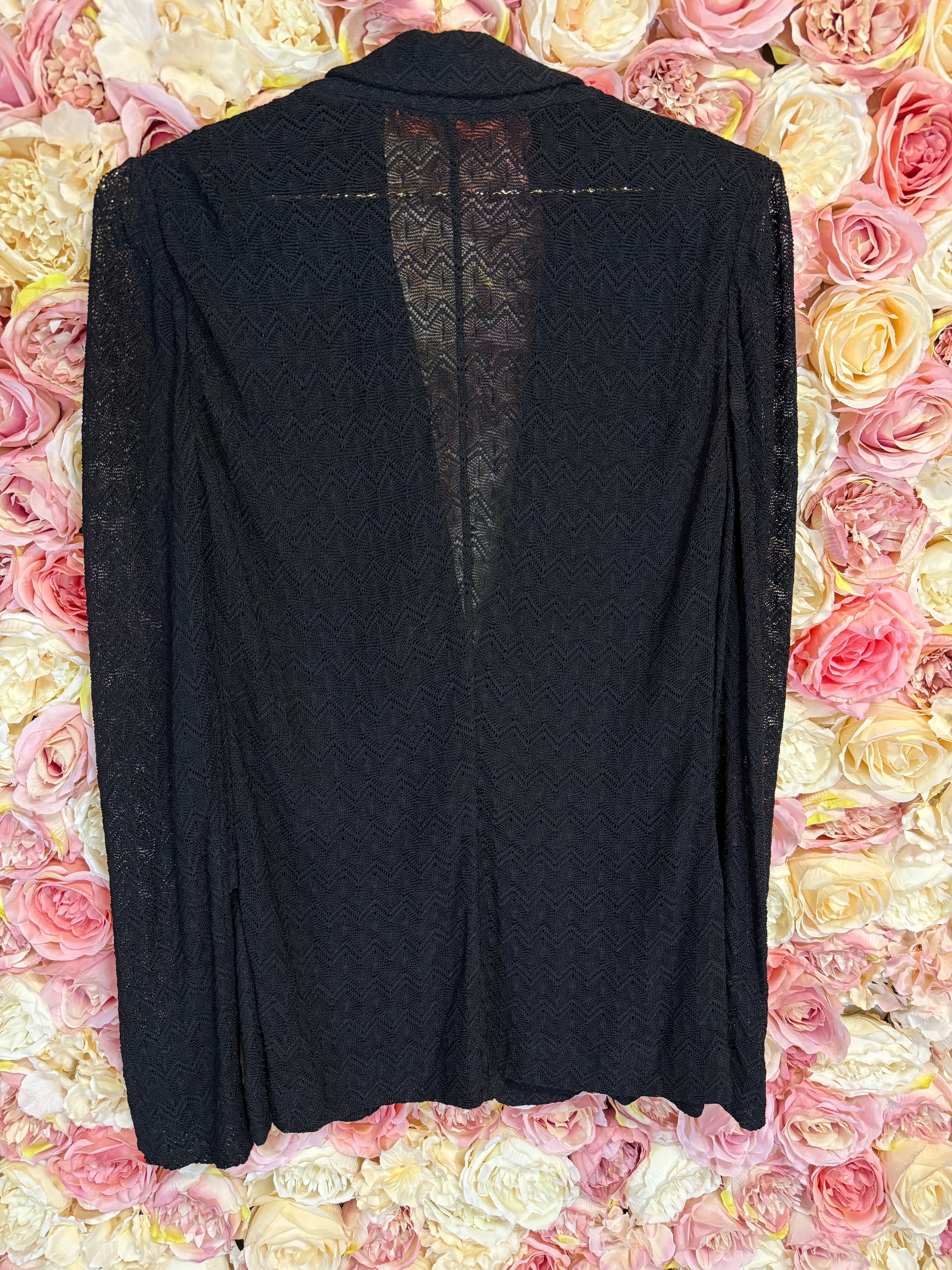 Missoni thin Jacket Black Sz. 40 DE