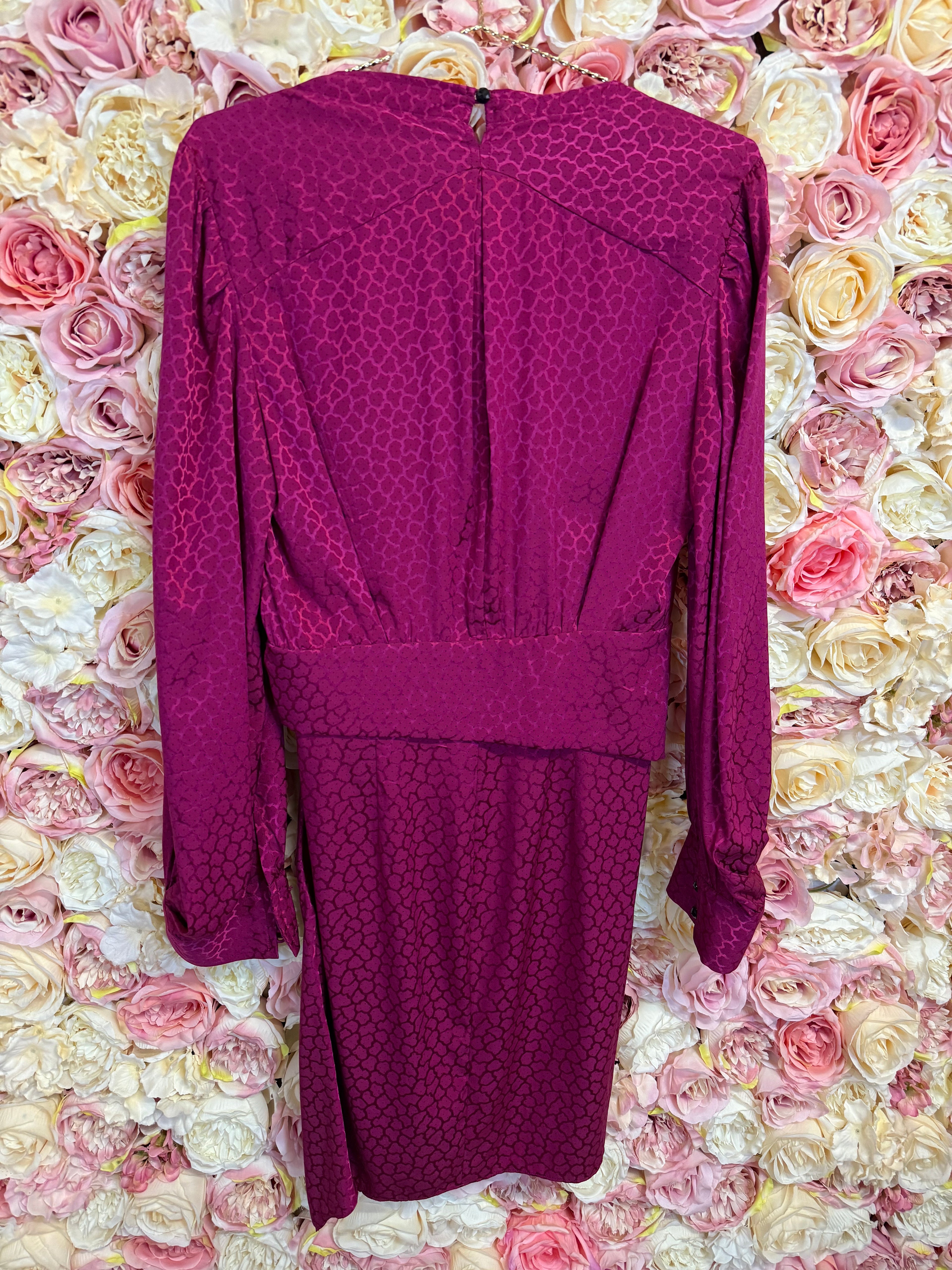 Isabel Marant Dress Dark Pink Sz. 34 DE
