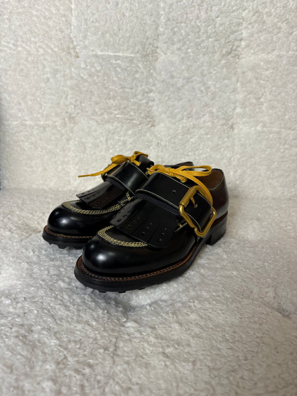 Prada Leather Shoes Black Sz. 36 EU