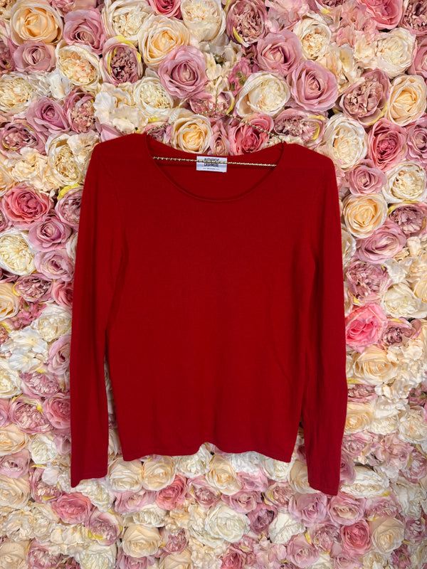 Authentic Cashmere Sweater Red