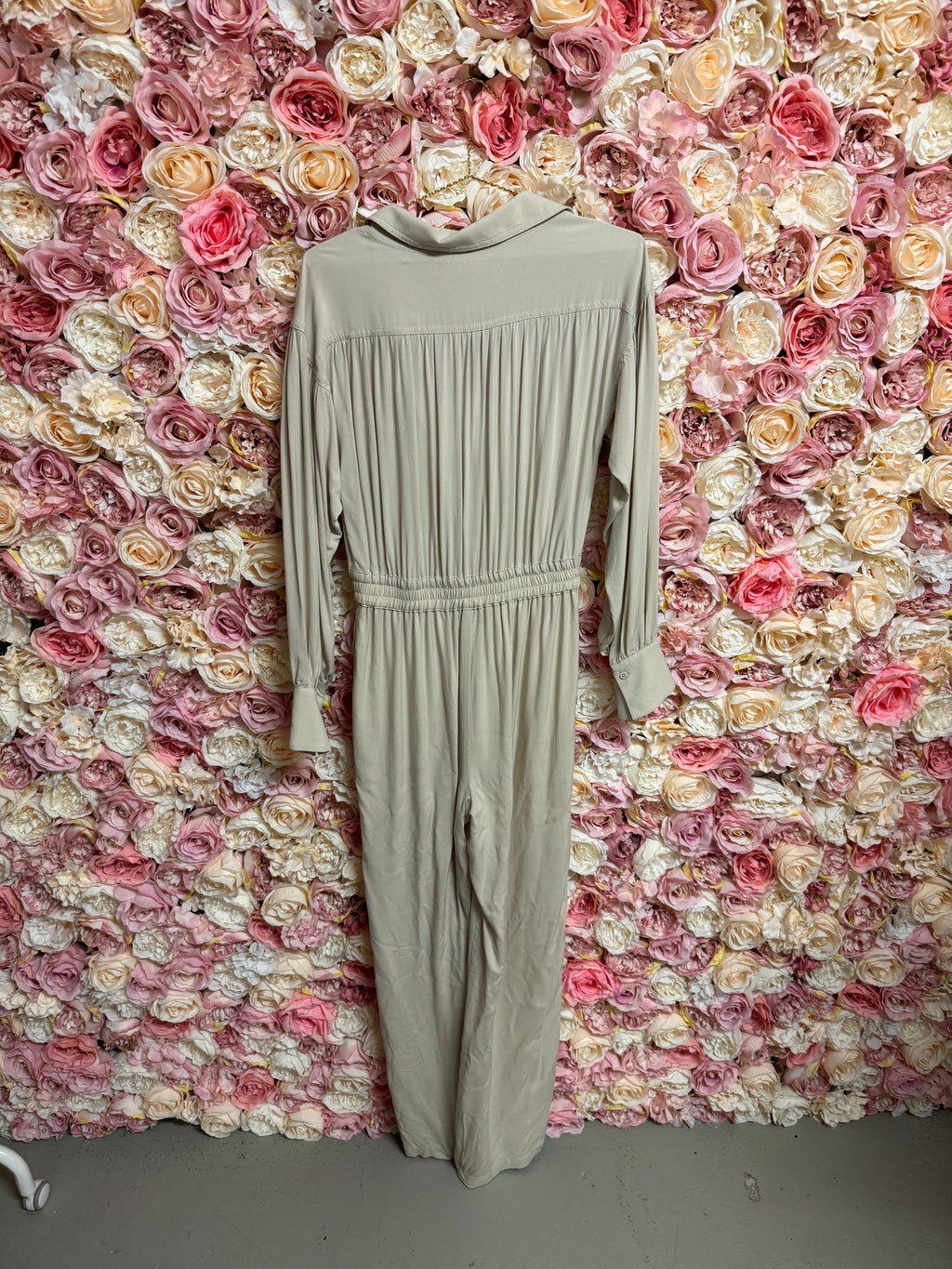 L'Academie Los Angeles Jumpsuit Beige