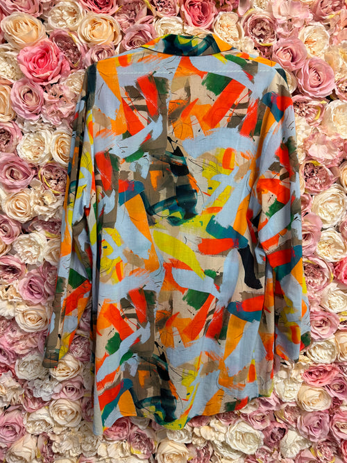 Akris Long Blouse Multicolor