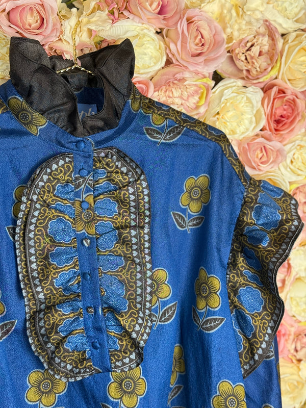 Joseph Copenhagen Blouse Blue Multi One Size