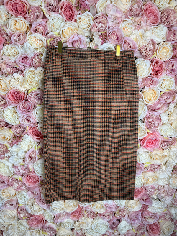Essentiel Antwerp Houndstooth Skirt Multi Sz. 40 DE