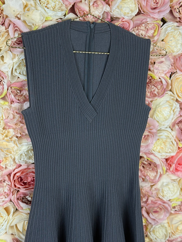 Alaïa sleeveless Dress Grey Sz. S