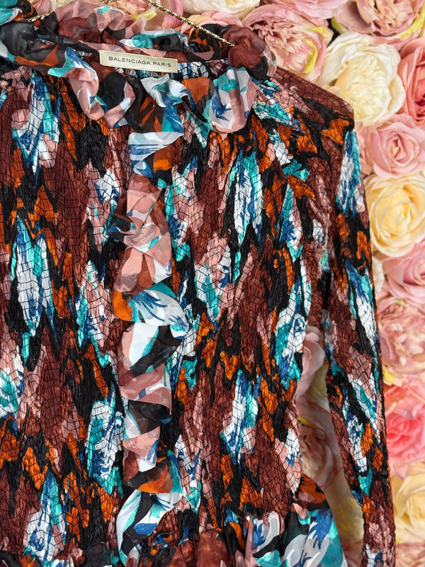 Balenciaga Blouse Multi Estm. Sz. S