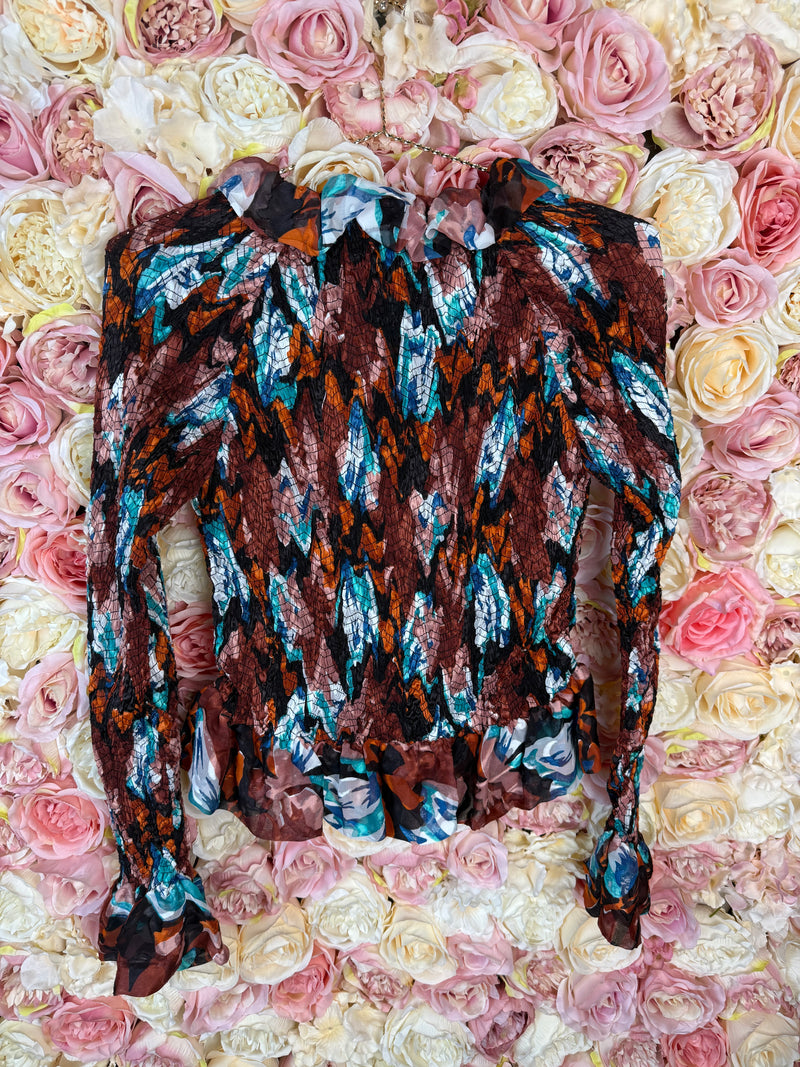 Balenciaga Blouse Multi Estm. Sz. S