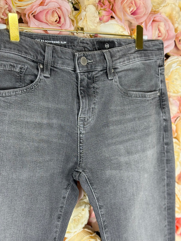 Adriano Goldschmied Jeans "The Ex-Boyfriend Slim" Grey Sz. 26