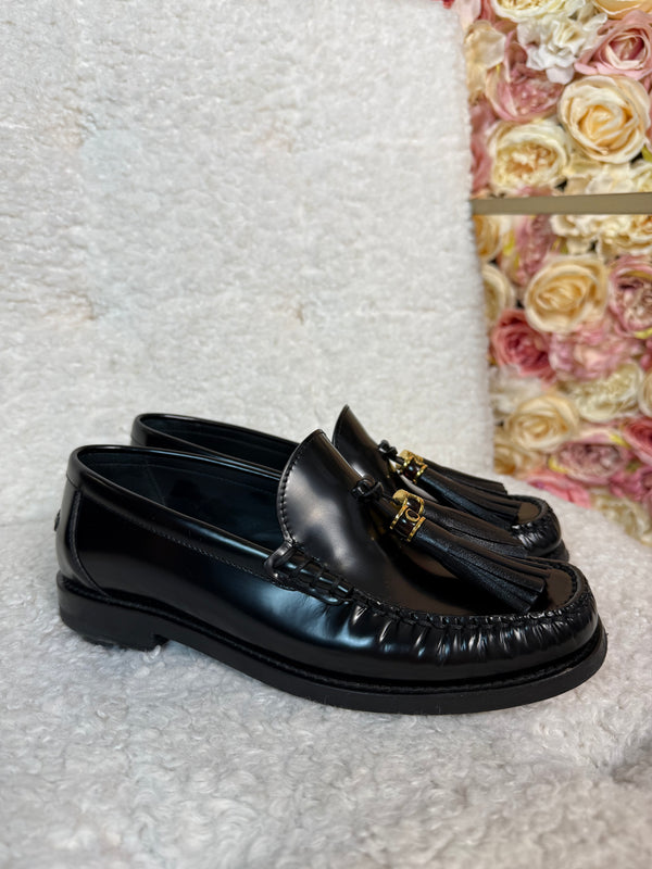Dior D-Academy Loafers Black Sz. 37 EU