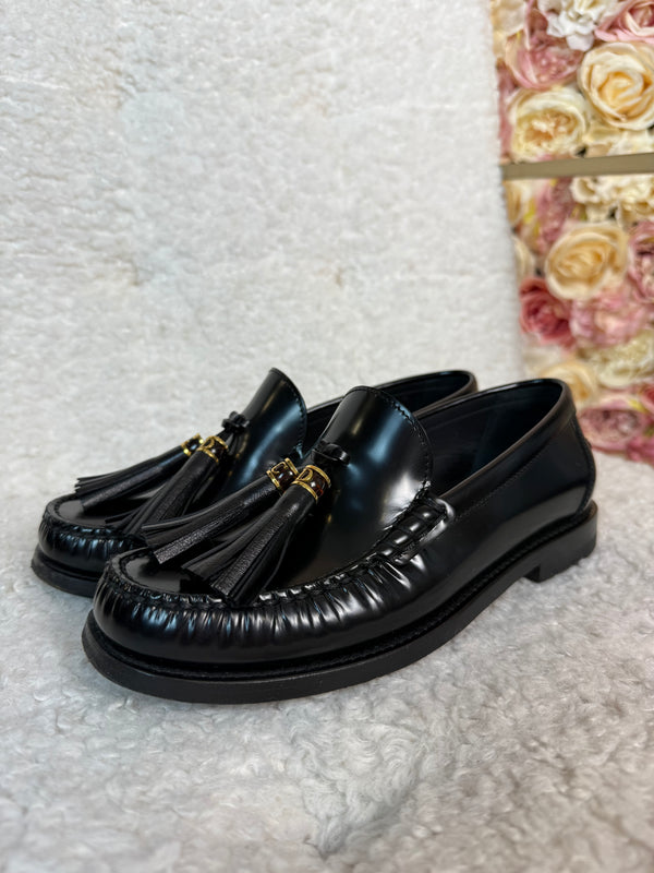 Dior D-Academy Loafers Black Sz. 37 EU