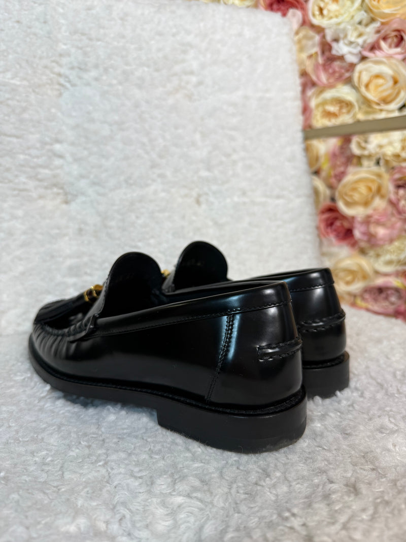 Dior D-Academy Loafers Black Sz. 37 EU