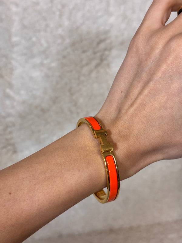 Hermès Clic H Slim Bracelet