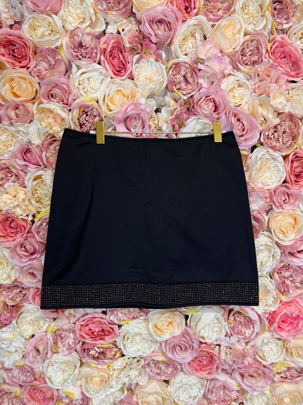 Burberry Skirt with Studs Black