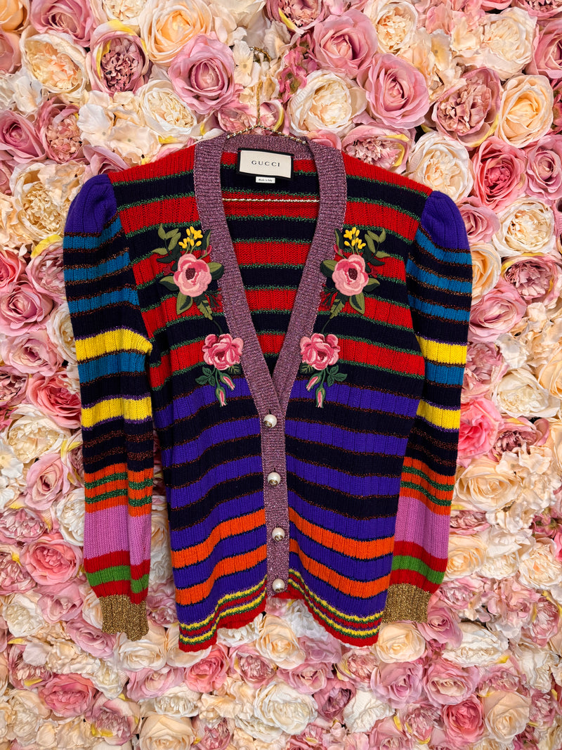 Gucci Knit Cardigan Multi