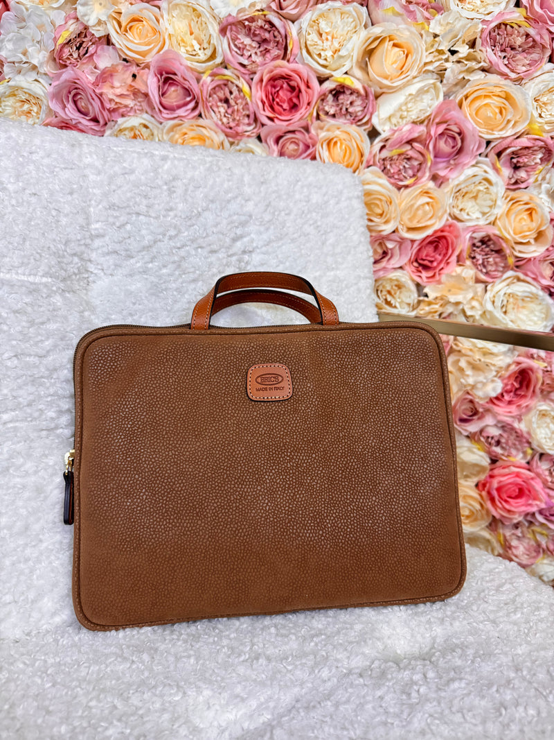 Bric's Laptop Case Brown