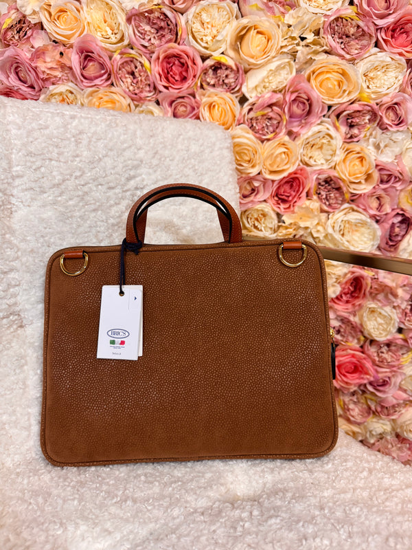 Bric's Laptop Case Brown