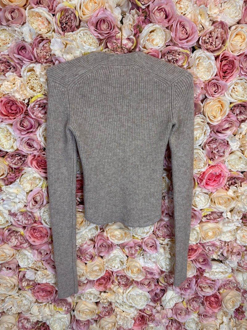 Isabel Marant Wool Cashmere Sweater Beige