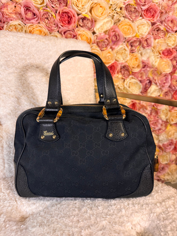 Gucci GG Bamboo Bag Black