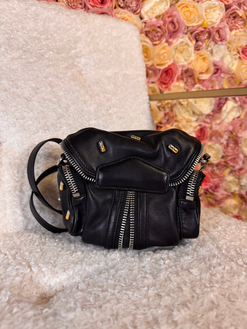 Alexander Wang Micro Marti Crossbody Bag Black