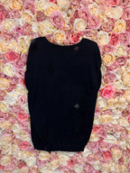 Mastermind Japan sleeveless top with skull black