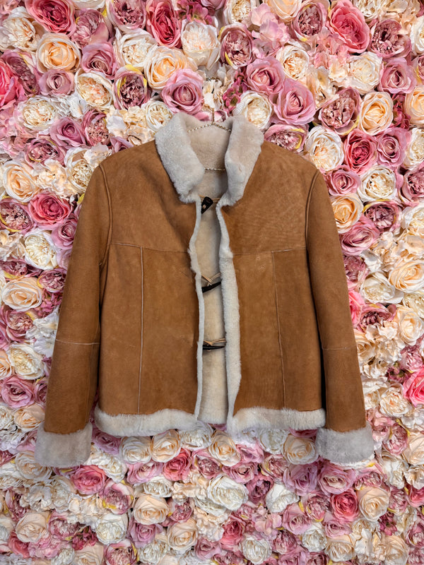 Sanaz Shirazi Lambskin Jacket Camel