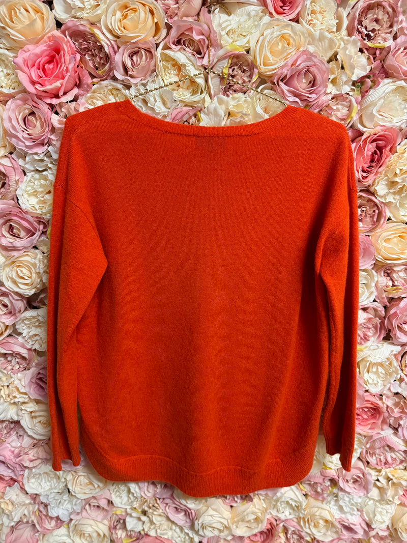 Esthème Cashmere Sweater Orange