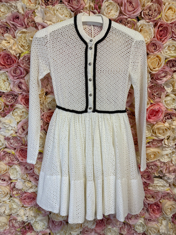 Maje Dress White Sz. 36 DE