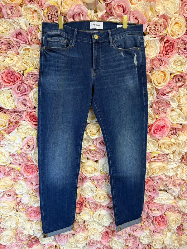 Frame Jeans Le Garcon Jeans Blue Sz. 27