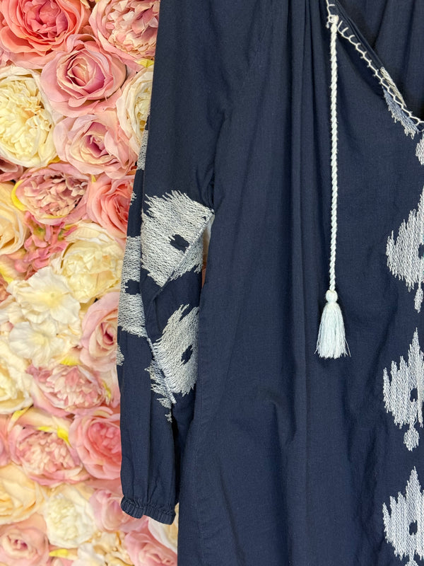 Christophe Sauvat Blouse Blue Sz. S