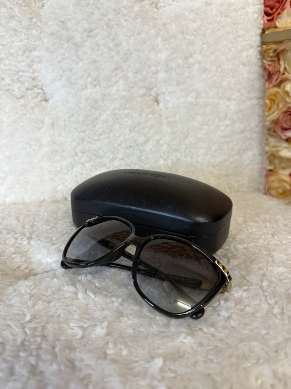 Dolce & Gabbana Sunglasses Black Silver