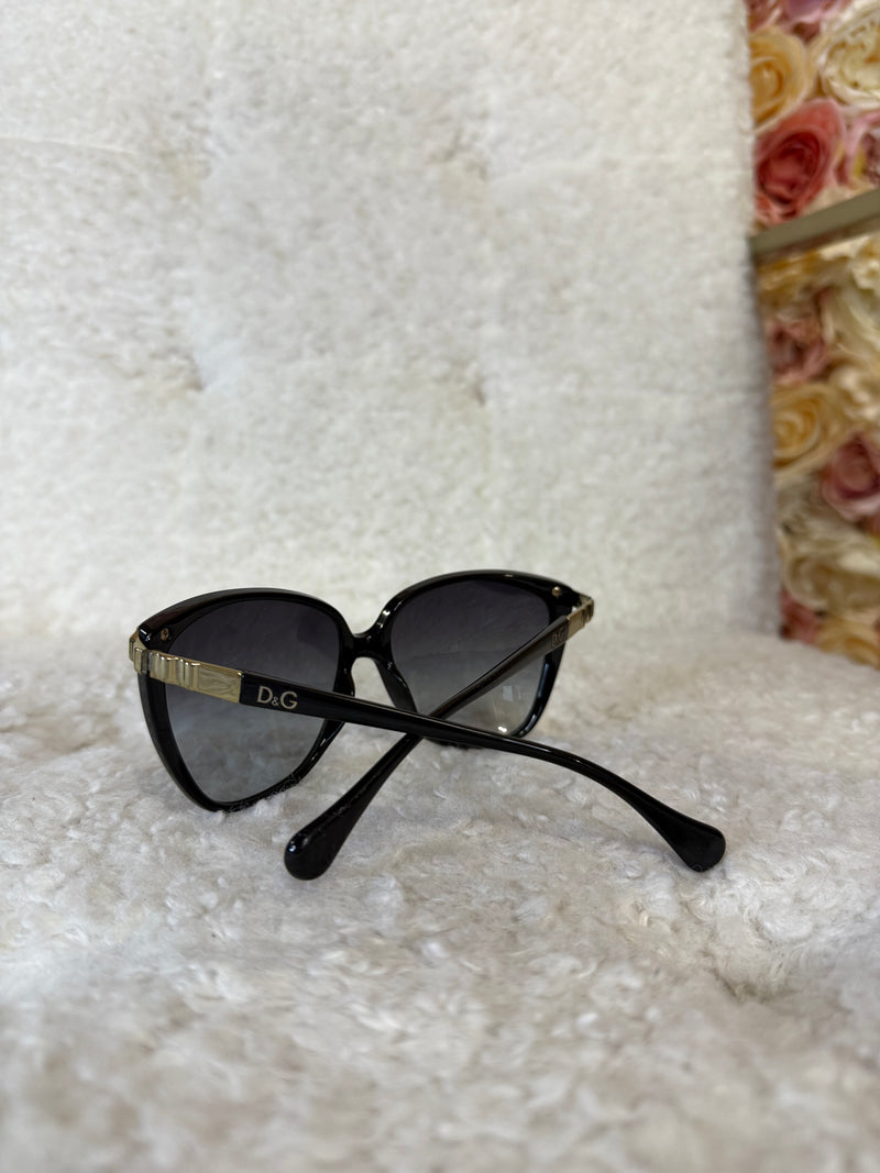Dolce & Gabbana Sunglasses Black Silver