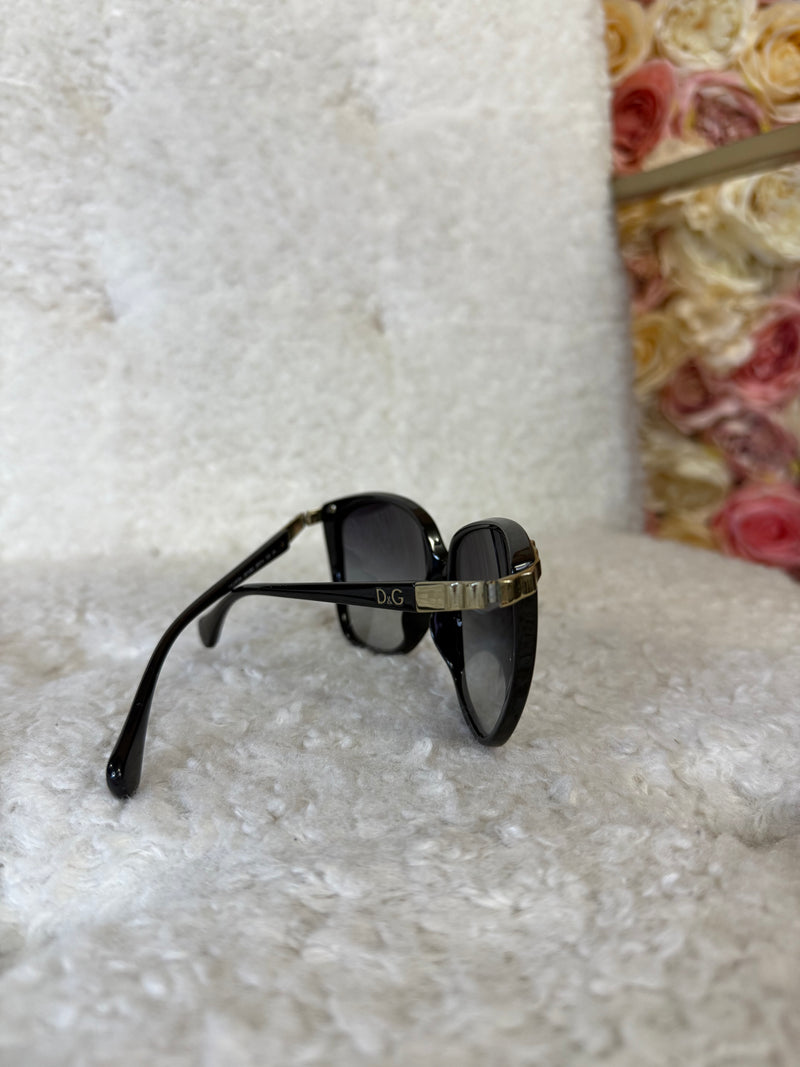 Dolce & Gabbana Sunglasses Black Silver