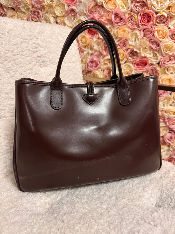 Longchamp leather Bag Brown