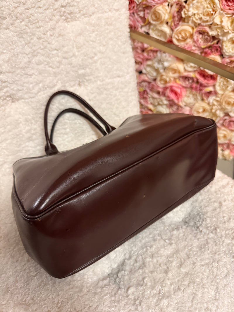 Longchamp leather Bag Brown