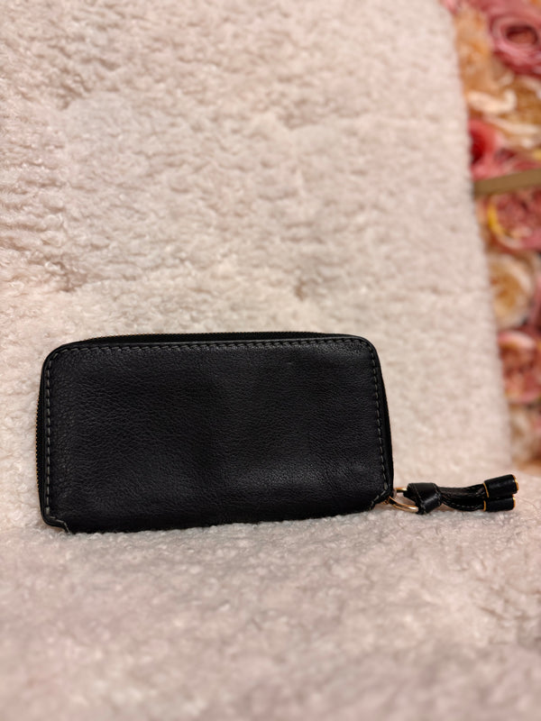 Chloé Leather Wallet Black
