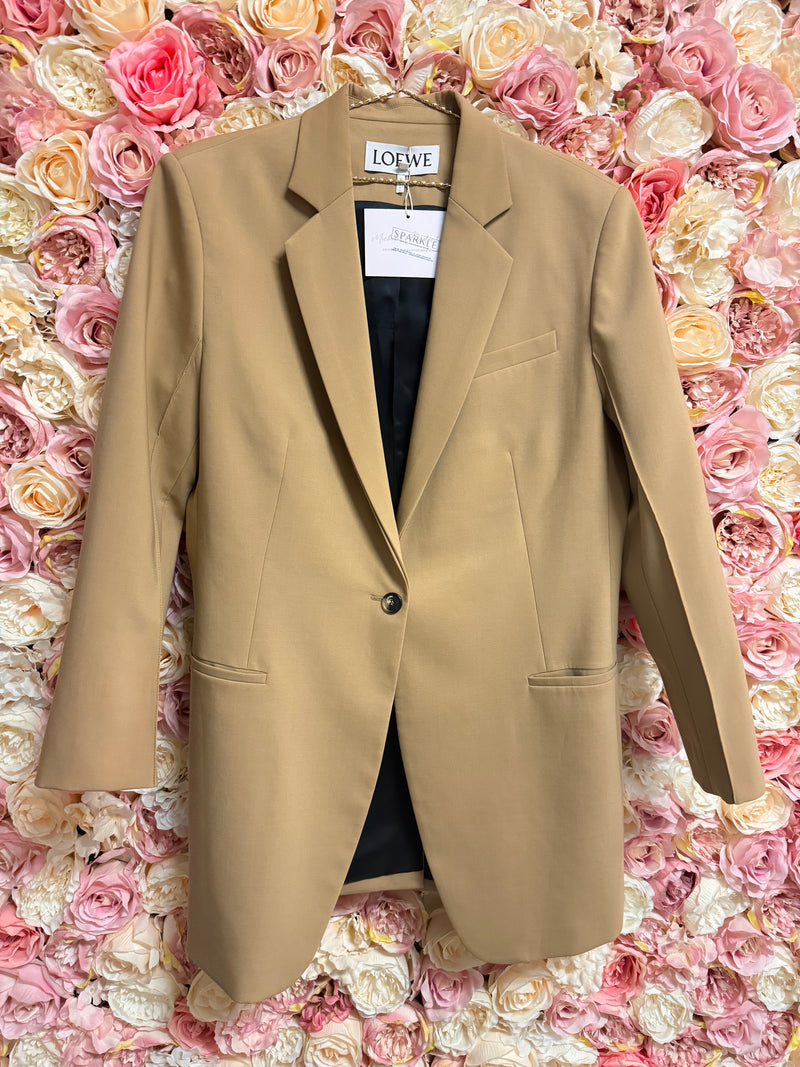 Loewe Long Blazer Beige