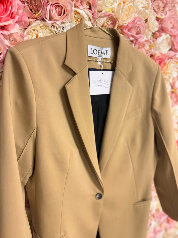 Loewe Long Blazer Beige