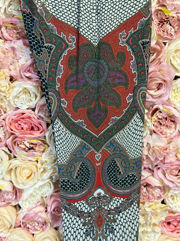 Etro Pants Multicolor Sz. 40 DE