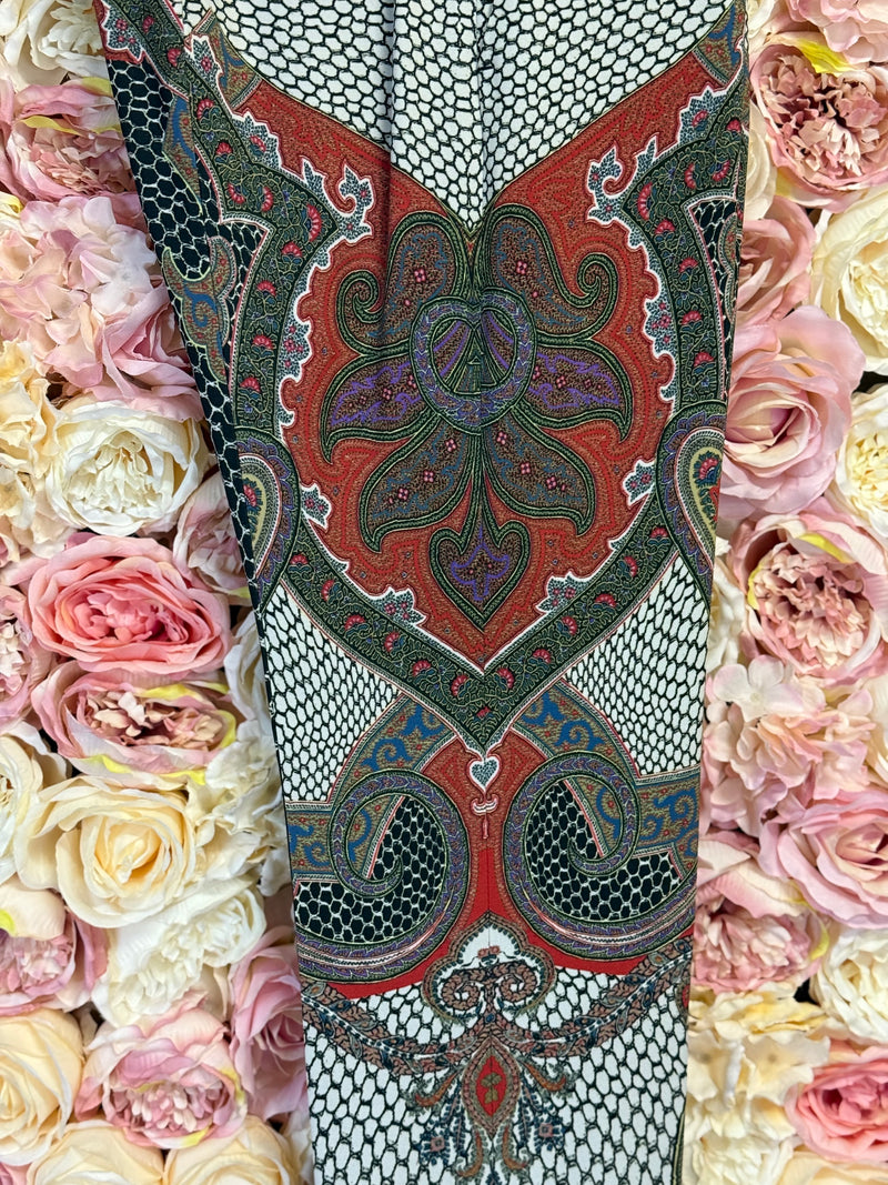 Etro Pants Multicolor Sz. 40 DE