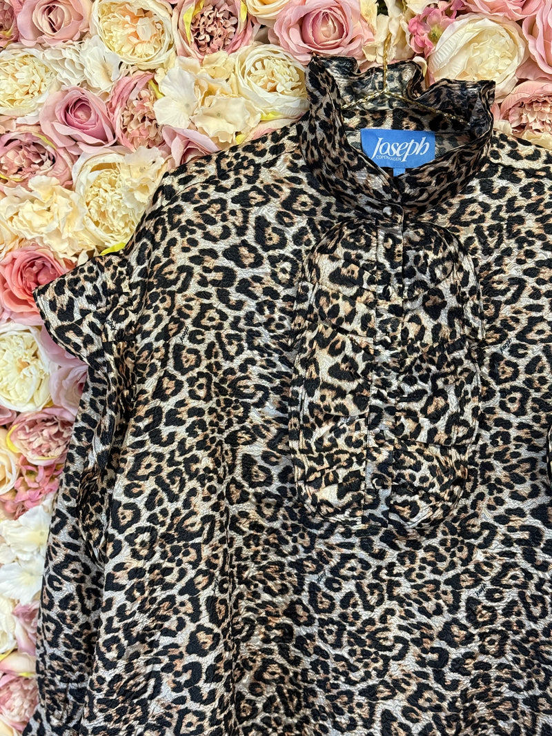 Joseph Copenhagen Oversized Dress Leo Print One Size