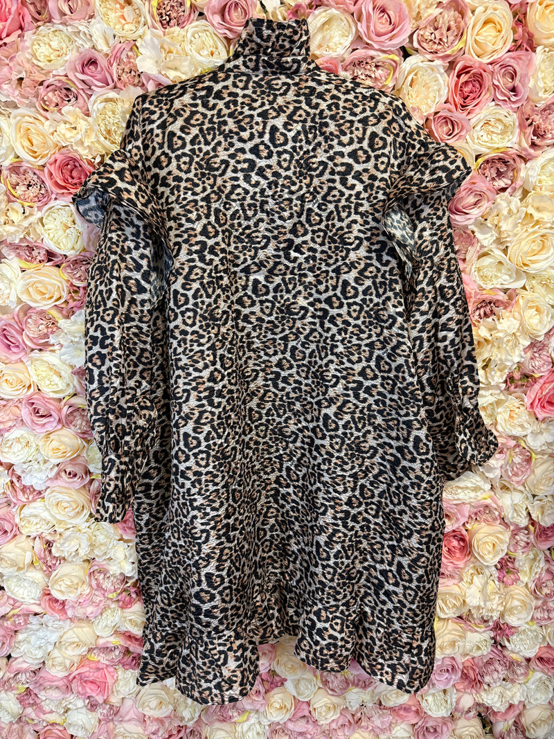 Joseph Copenhagen Oversized Dress Leo Print One Size