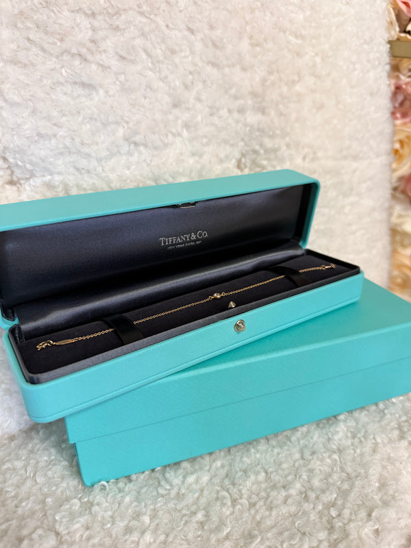 Tiffany & Co. Elsa Peretti Bracelet 18K Roségold with a Diamond