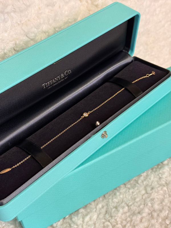 Tiffany & Co. Elsa Peretti Bracelet 18K Roségold with a Diamond