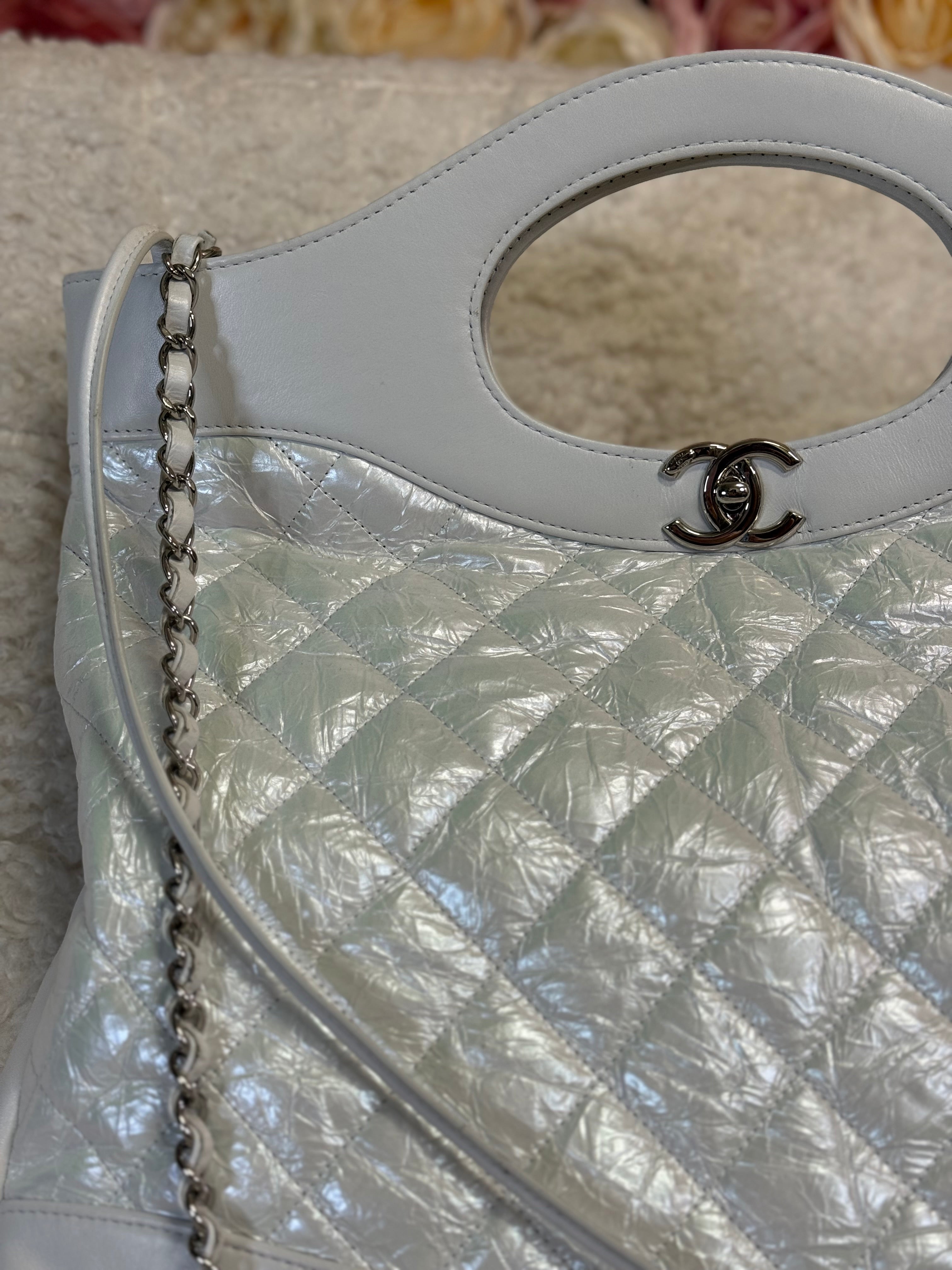 Chanel 31 Large Shopping Bag In Aged Calfskin
