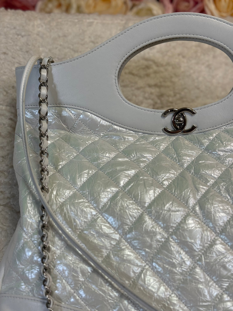 Chanel 31 Large Shopping Bag In Aged Calfskin