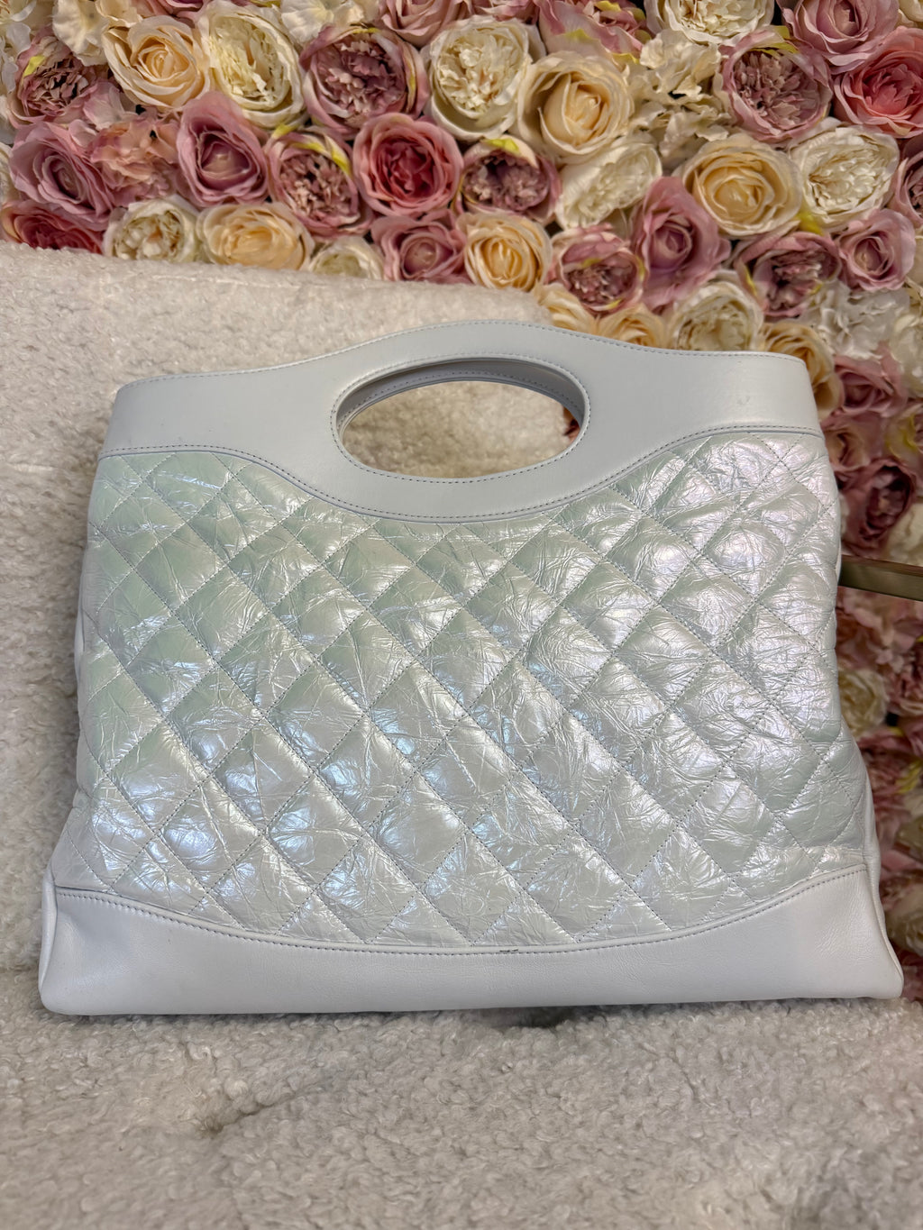 Chanel 31 Large Shopping Bag In Aged Calfskin