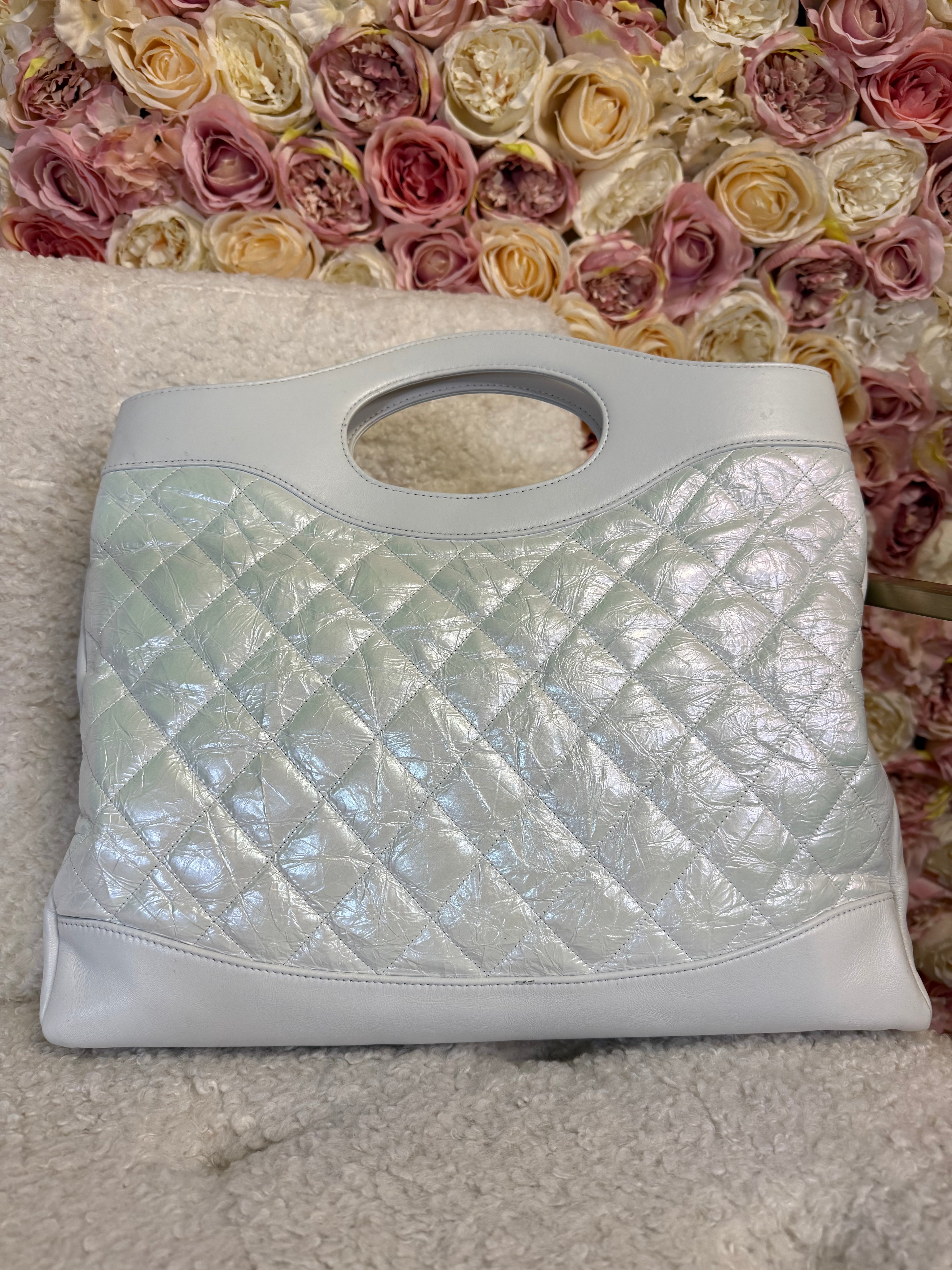 Chanel 31 Large Shopping Bag In Aged Calfskin