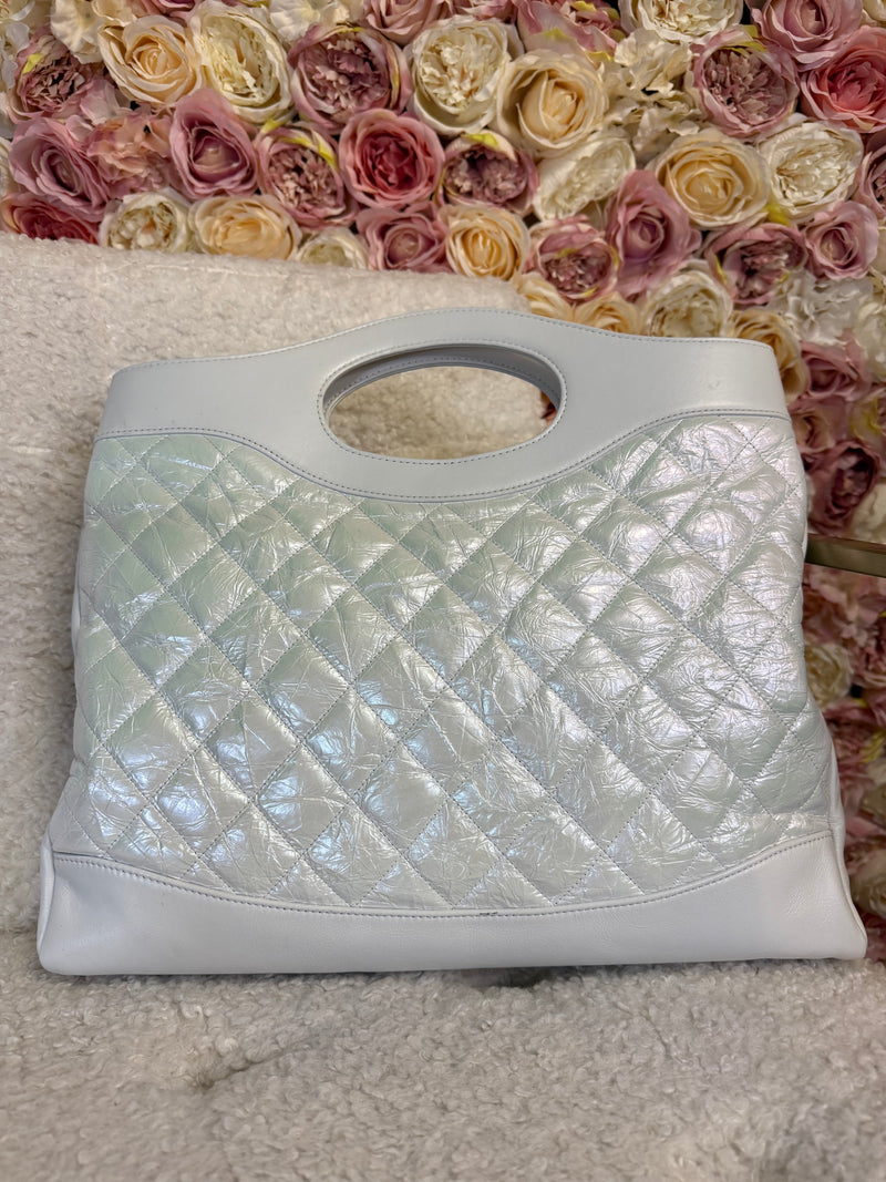 Chanel 31 Large Shopping Bag In Aged Calfskin